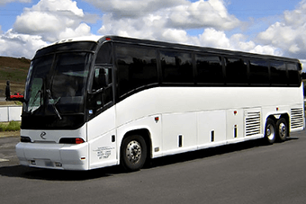 45 passenger couch bus